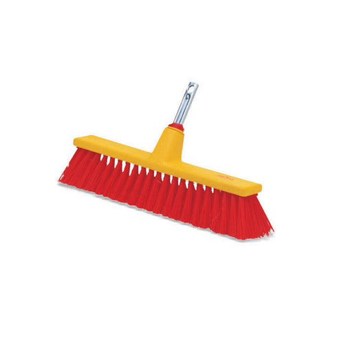 WOLF-GARTEN STREET BROOM B40M - Extra Heavy Duty PVC Bristles, 40cm wide.  Multi-Star head. - Good To Grow NZ