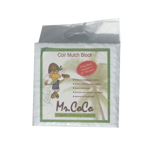 Mr Coco Coir Mulch Block 50-60L - Good To Grow NZ