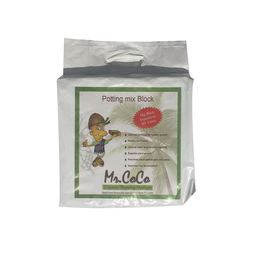 Mr Coco Potting Mix Block 60L - Good To Grow NZ