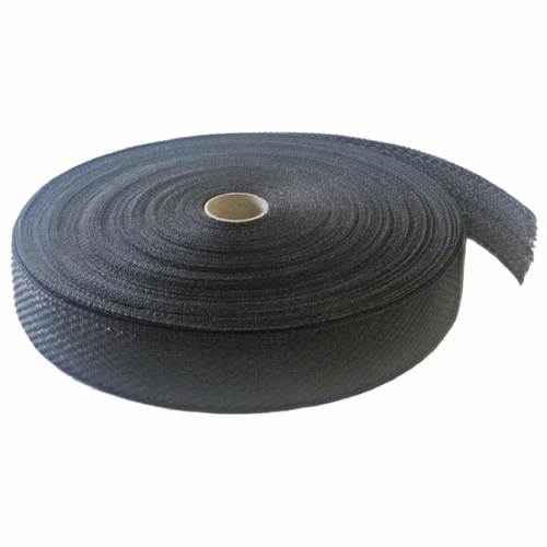 Black Polyethylene Tree Tie Webbing